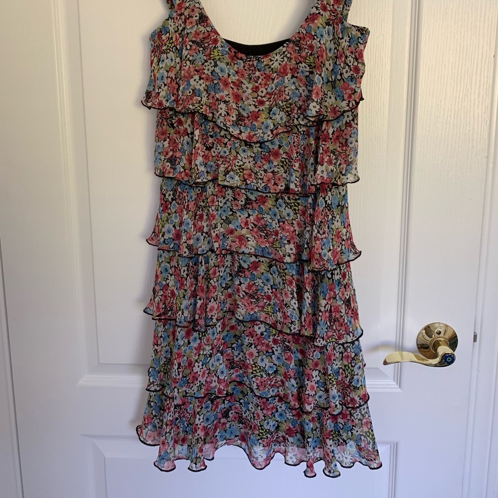 Ruffled summer dress